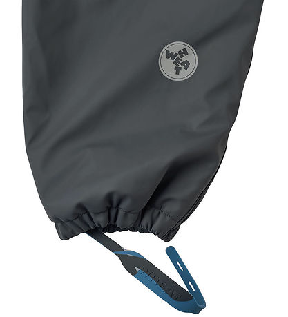 Wheat Regnbukser m. Termo/Seler - PU - Lian - Greyblue Wheat Regnbukser m. Termo/Seler - PU - Lian - Greyblue