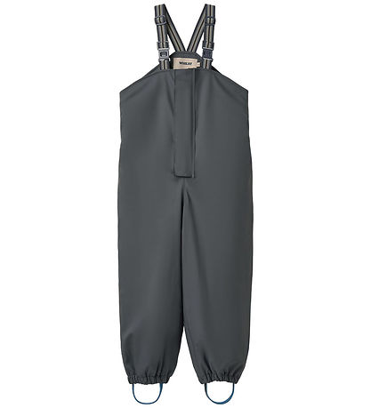 Wheat Regnbukser m. Termo/Seler - PU - Lian - Greyblue Wheat Regnbukser m. Termo/Seler - PU - Lian - Greyblue