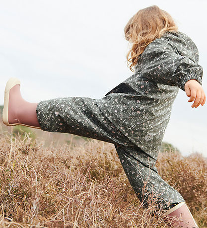 Wheat Regnbukser m. Seler - PU - Charlo - Forest Lake Checked Fl Wheat Regnbukser m. Seler - PU - Charlo - Forest Lake Checked Fl