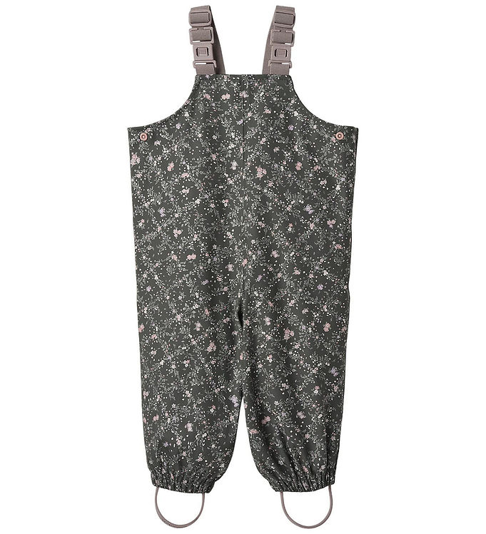 Wheat Regnbukser m. Seler - PU - Charlo - Forest Lake Checked Fl