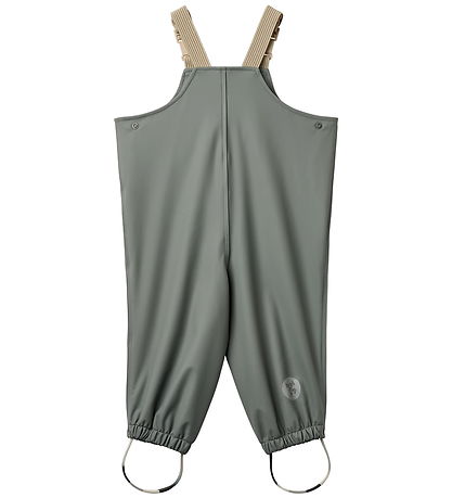 Wheat Regnbukser m. Seler - PU - Charlo - Thunder Sky Wheat Regnbukser m. Seler - PU - Charlo - Thunder Sky