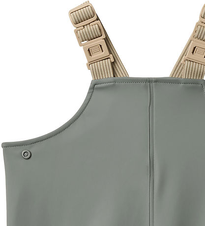 Wheat Regnbukser m. Seler - PU - Charlo - Thunder Sky Wheat Regnbukser m. Seler - PU - Charlo - Thunder Sky