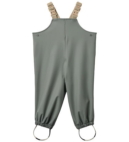 Wheat Regnbukser m. Seler - PU - Charlo - Thunder Sky