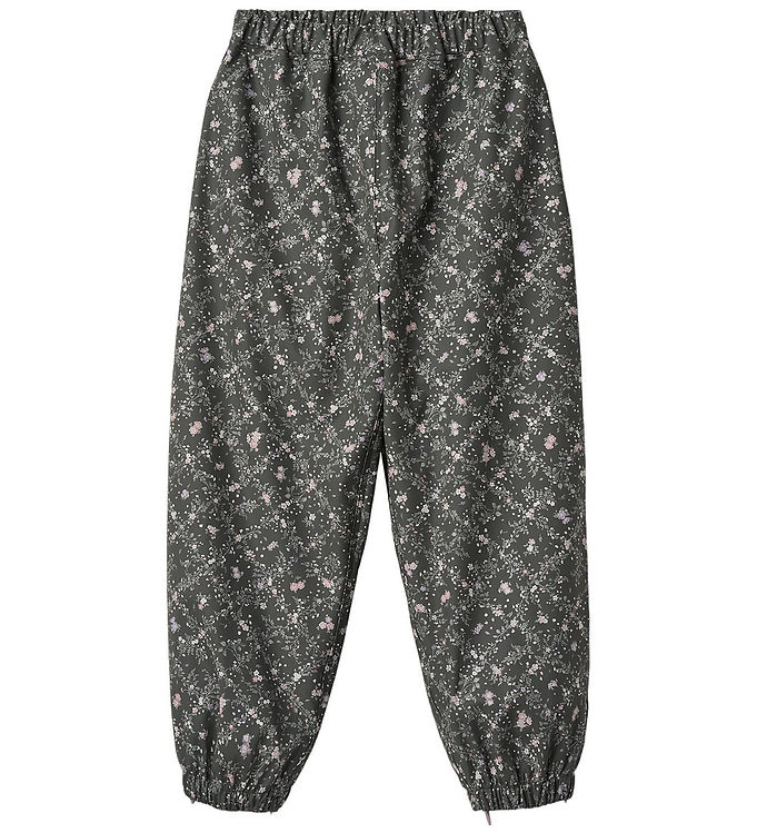 Wheat Regnbukser - PU - Olo - Forest Lake Checked Flowers