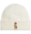 Polo Ralph Lauren Hue m. Fleece - Clubhouse Cream m. Bamse Polo Ralph Lauren Hue m. Fleece - Clubhouse Cream m. Bamse