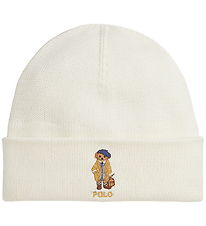 Polo Ralph Lauren Hue m. Fleece - Clubhouse Cream m. Bamse Polo Ralph Lauren Hue m. Fleece - Clubhouse Cream m. Bamse