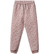 Wheat Termobukser - Alex - Soft Lavender Flowers Wheat Termobukser - Alex - Soft Lavender Flowers
