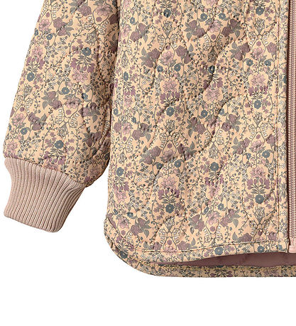 Wheat Termojakke - Loui - Mellow Peach Tapestry