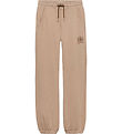 Tommy Hilfiger Bukser - Tonal Chest - Malted Milk Tommy Hilfiger Bukser - Tonal Chest - Malted Milk
