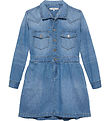 Tommy Hilfiger Kjole - Denim - Vicosedenim Blue Tommy Hilfiger Kjole - Denim - Vicosedenim Blue