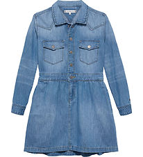 Tommy Hilfiger Kjole - Denim - Vicosedenim Blue Tommy Hilfiger Kjole - Denim - Vicosedenim Blue