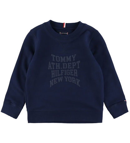 Tommy Hilfiger Sweatshirt - Athletic Varsity - Dark Night Navy m