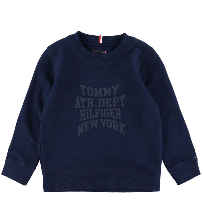 Tommy Hilfiger Sweatshirt - Athletic Varsity - Dark Night Navy m