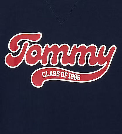 Tommy Hilfiger T-shirt - Varsity Front Back - Dark Night Navy m.
