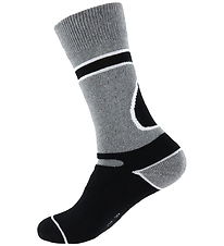 Name It Strømper - NknSmooth Ski - Grey Melange Name It Strømper - NknSmooth Ski - Grey Melange