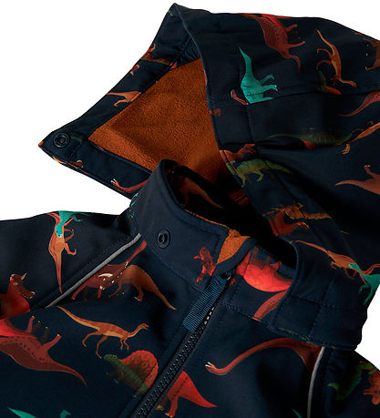 Name It Softshelldragt m. Fleece - Noos - NmmAlfa08 - Dark Sapph