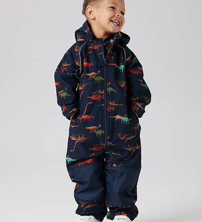 Name It Softshelldragt m. Fleece - Noos - NmmAlfa08 - Dark Sapph