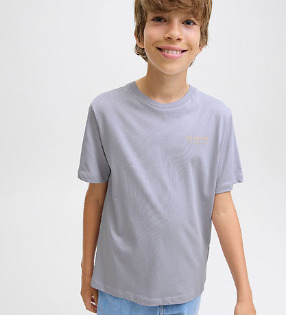 Jack & Jones T-shirt - JjNinety - Languid Lavender m. Rosa