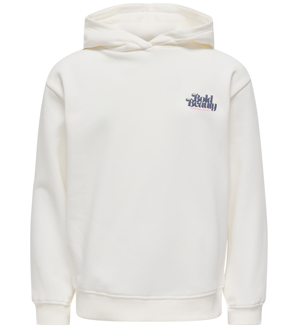 Kids Only Kapuzenpullover - KogHollylife - Reiher/Beauty m. Blum - Kids Only - 11-12 Jahre (146-152) - Kapuzenpullover