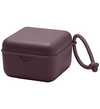 BIBS X Liberty Sutteboks - 7x7 cm - Plum BIBS X Liberty Sutteboks - 7x7 cm - Plum