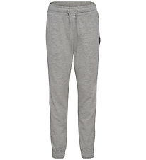 Hummel Sweatpants - HmlJR Dance - Gråmeleret m. Logo Hummel Sweatpants - HmlJR Dance - Gråmeleret m. Logo