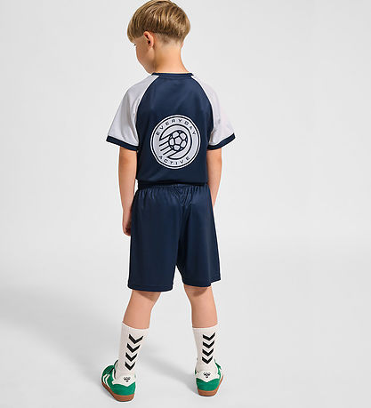 Hummel Træningssæt - hmlShimmer - Dress Blues/White