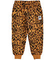 Mini Rodini Sweatpants - Leopard - Beige Mini Rodini Sweatpants - Leopard - Beige