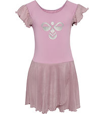 Hummel Gymnastikdragt - HmlJR Mix Glitter - Lavender Mist/Glitte Hummel Gymnastikdragt - HmlJR Mix Glitter - Lavender Mist/Glitte