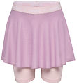 Hummel Nederdel m. Cykelshorts - HmlJR Gym - Lavender Mist Hummel Nederdel m. Cykelshorts - HmlJR Gym - Lavender Mist