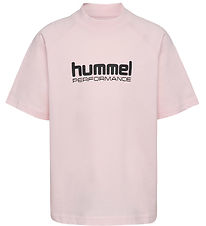 Hummel T-shirt - HmlJR Dance - Barely Pink m. Logo Hummel T-shirt - HmlJR Dance - Barely Pink m. Logo
