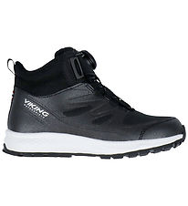 Viking Støvler - Equip Mid WP Boa - Black Viking Støvler - Equip Mid WP Boa - Black