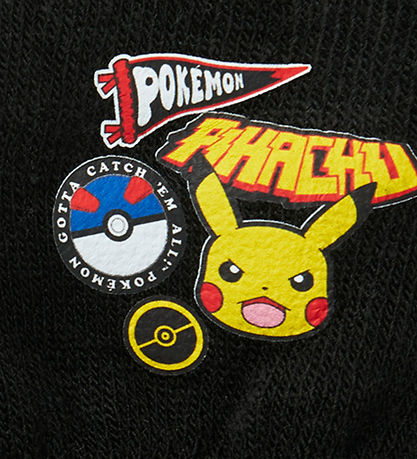 Name It Handsker - NkmJerob - Strik - Pokemon - Sort