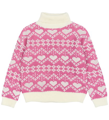 The New Bluse - Strik - TnPerline - Ibis Rose The New Bluse - Strik - TnPerline - Ibis Rose