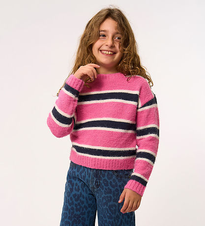 The New Bluse - Strik - TnPalmina - Ibis Rose Striped