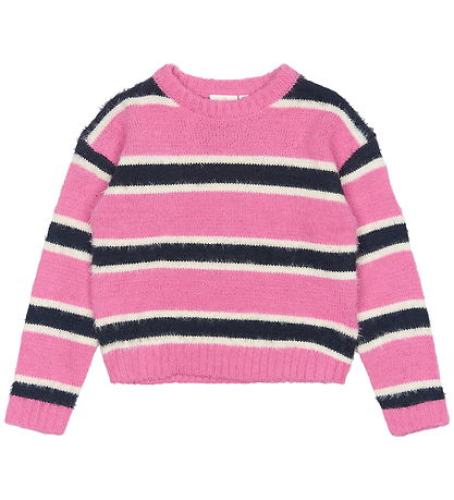 The New Bluse - Strik - TnPalmina - Ibis Rose Striped