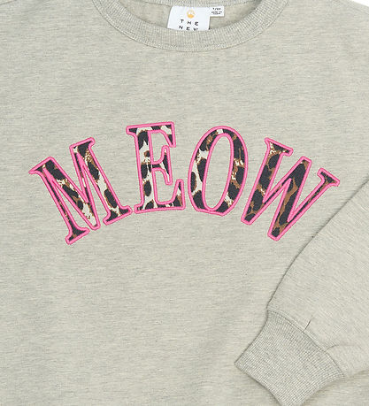 The New Sweatshirt - TnPolina - Light Grey Melange The New Sweatshirt - TnPolina - Light Grey Melange