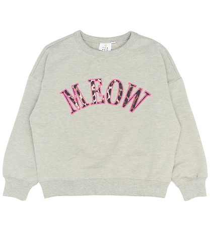 The New Sweatshirt - TnPolina - Light Grey Melange The New Sweatshirt - TnPolina - Light Grey Melange