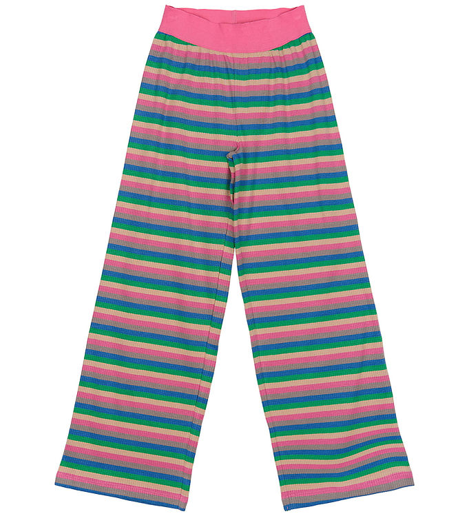 The New Rib Bukser Multi Stribet - Str.    5-6y 110/116cm