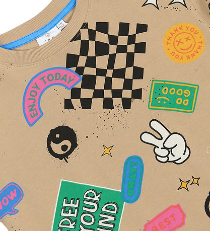 The New Sweatshirt - TnPeter - Humus AOP The New Sweatshirt - TnPeter - Humus AOP