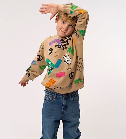 The New Sweatshirt - TnPeter - Humus AOP The New Sweatshirt - TnPeter - Humus AOP