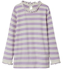 Name It Bluse - NmfPrakula - Lavendula/Bright White Name It Bluse - NmfPrakula - Lavendula/Bright White