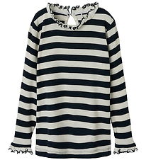 Name It Bluse - NmfPrakula - Dark Sapphire/Bright White Name It Bluse - NmfPrakula - Dark Sapphire/Bright White