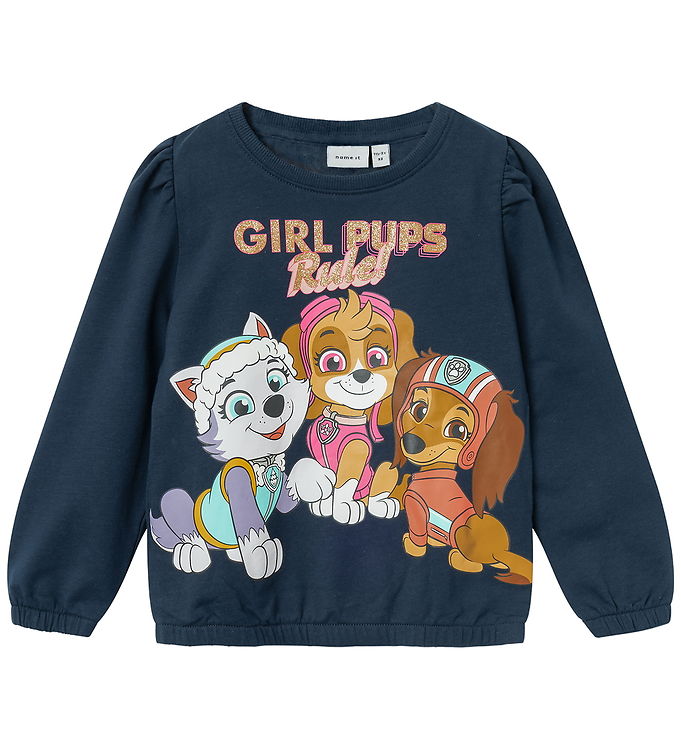 Name It Sweatshirt - NmfPjulle Paw Patrol - Dark Sapphire