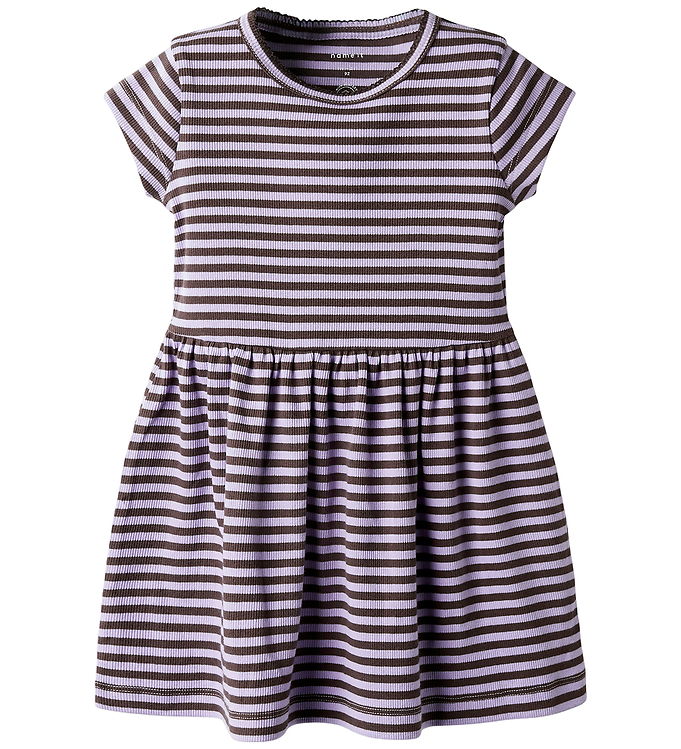 Name It Kjole - Rib - NmfHelina - Lavendula