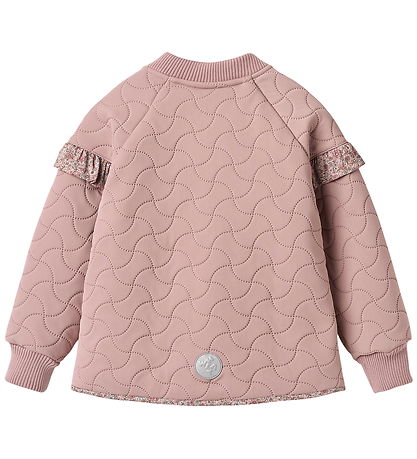 Wheat Termojakke m. Fleece - Ellas - Warm Rose m. Blomster Wheat Termojakke m. Fleece - Ellas - Warm Rose m. Blomster