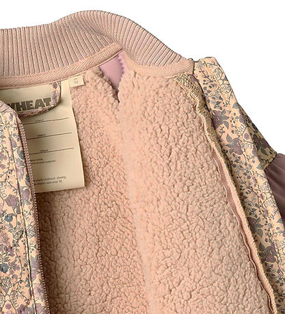Wheat Termojakke m. Fleece - Ellas - Mellow Peach Tapestry