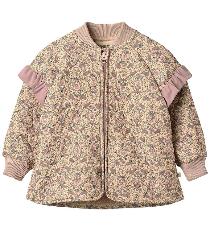 Wheat Termojakke m. Fleece - Ellas - Mellow Peach Tapestry