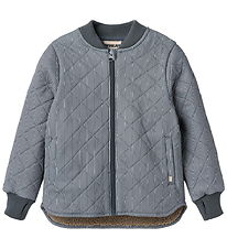 Wheat Termojakke m. Fleece - Benni - Ink Stripe Wheat Termojakke m. Fleece - Benni - Ink Stripe