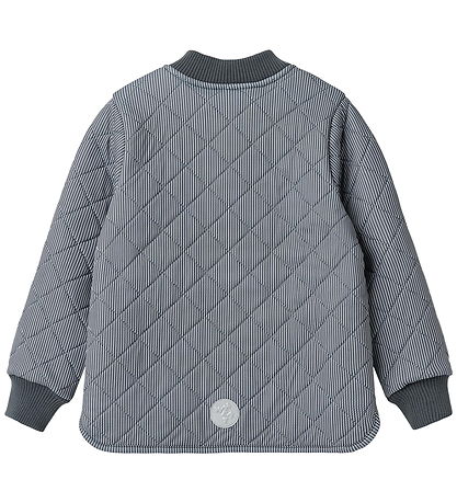 Wheat Termojakke m. Fleece - Benni - Ink Stripe Wheat Termojakke m. Fleece - Benni - Ink Stripe