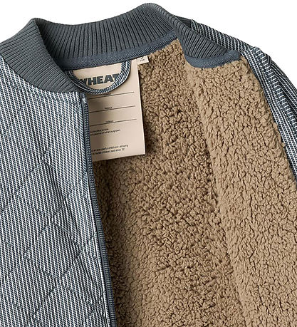 Wheat Termojakke m. Fleece - Benni - Ink Stripe Wheat Termojakke m. Fleece - Benni - Ink Stripe